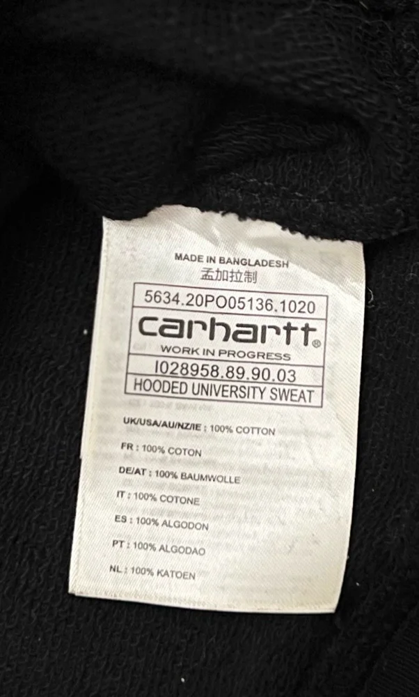 Carhartt WIP Hoodies, size S, photo 2