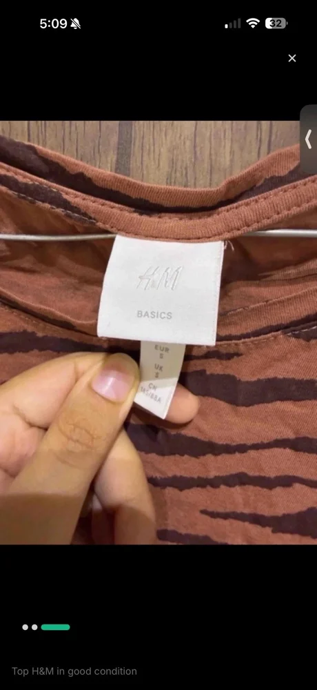 H&M T-shirts, Good, size S / 36 / 8, photo 3