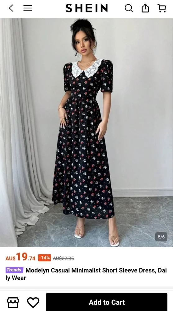 Shein Sundresses, Very good, size S / 36 / 8, photo 3