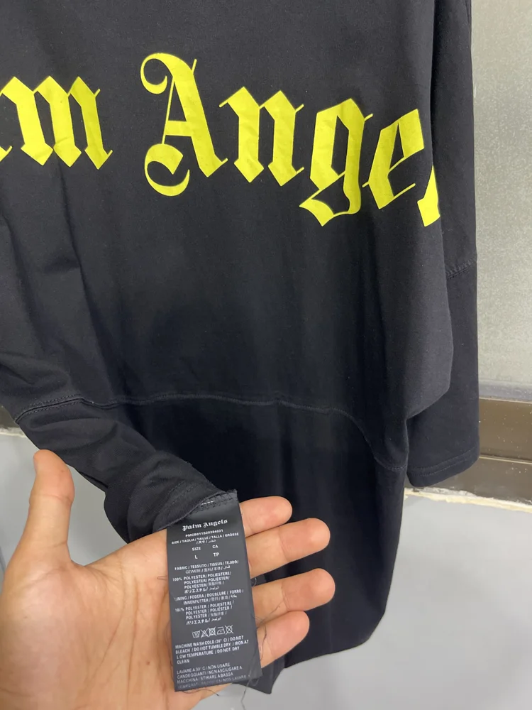 Palm Angels T-shirts, Very good, size L, photo 4
