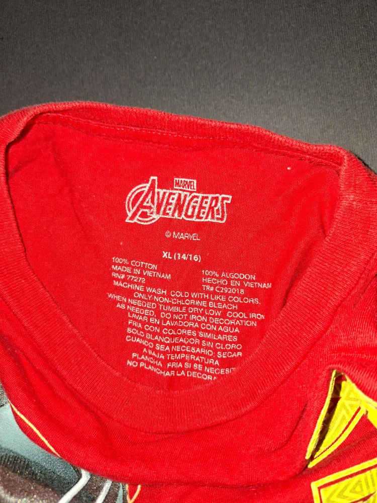 Avengers T-shirts, Excellent, size S, photo 3