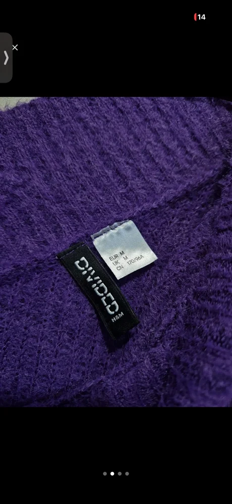 H&M سويترات وبلوفرات، حالة جيدة جداً، مقاس M / 38 / 10، صورة 3