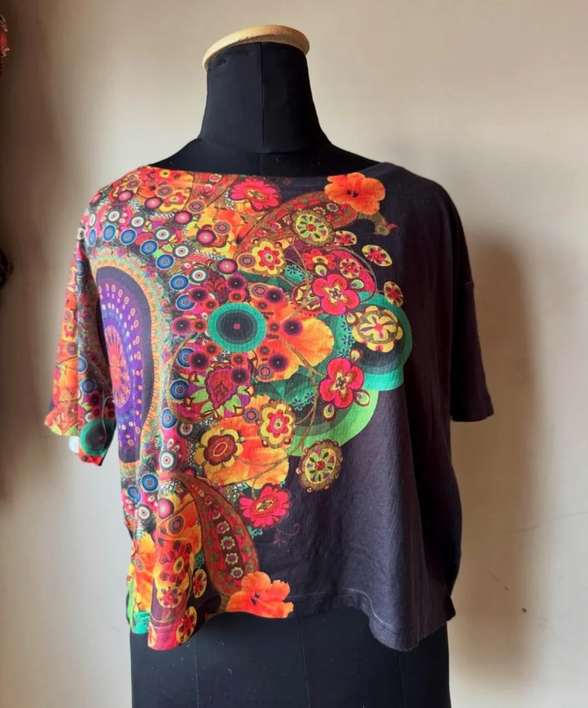 Desigual Crop Tops, Very good, size S / 36 / 8, photo 4