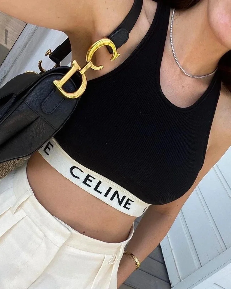 CELINE Tank Tops