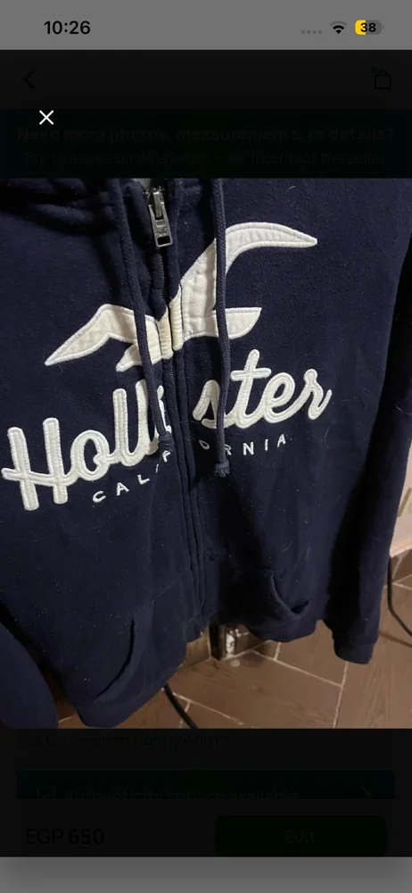 Hollister Jackets