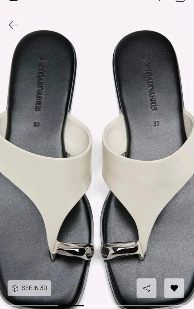 Stradivarius Sandals, size 38, photo 2
