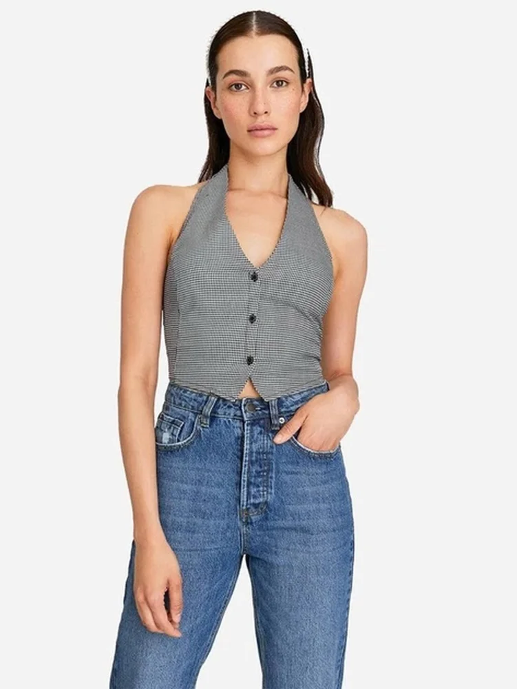 Stradivarius Halter Tops, size S / 36 / 8, photo 4