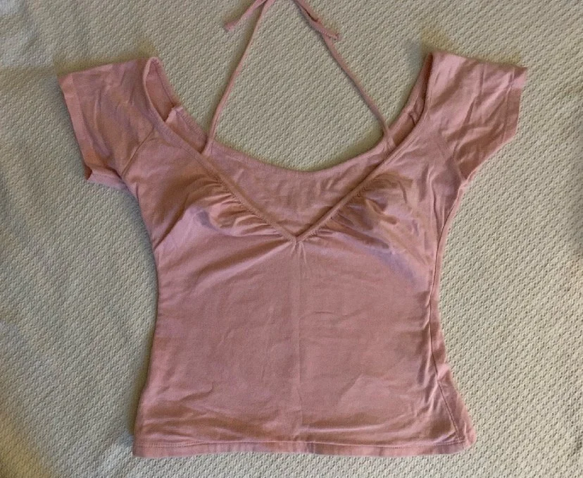 Pink Halter Tops, Excellent, size S / 36 / 8, photo 3
