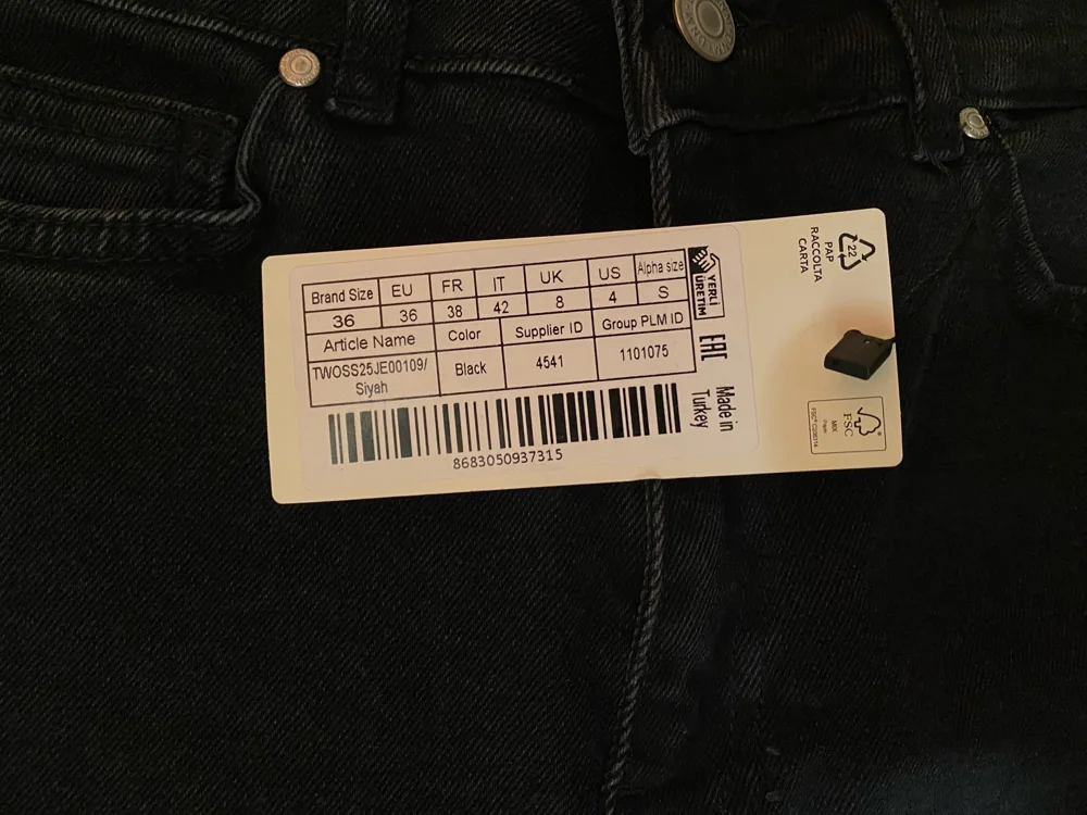 Trendyol Jeans, size XS / 34 / 6, photo 5
