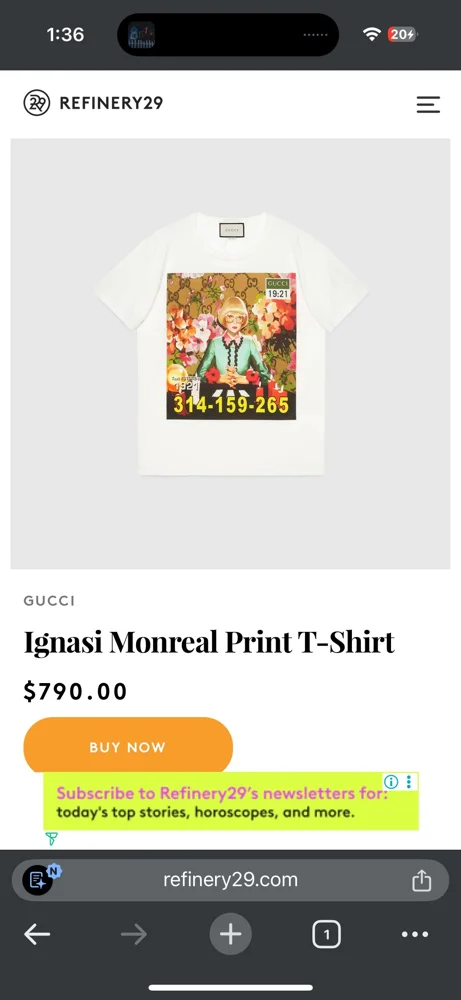 Gucci T-shirts, size L / 40 / 12, photo 3