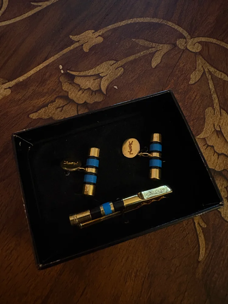 Yves Saint Laurent Cufflinks & Tie Bars, Good, photo 3