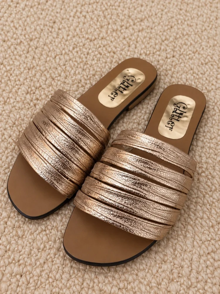 Glitter Sandals, size 38