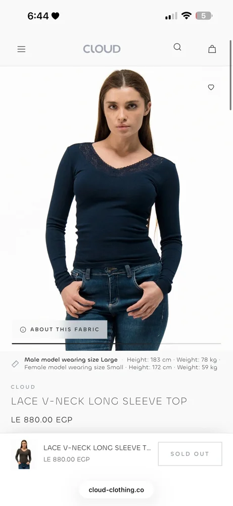 Long Sleeve, Excellent, size L / 40 / 12, photo 2