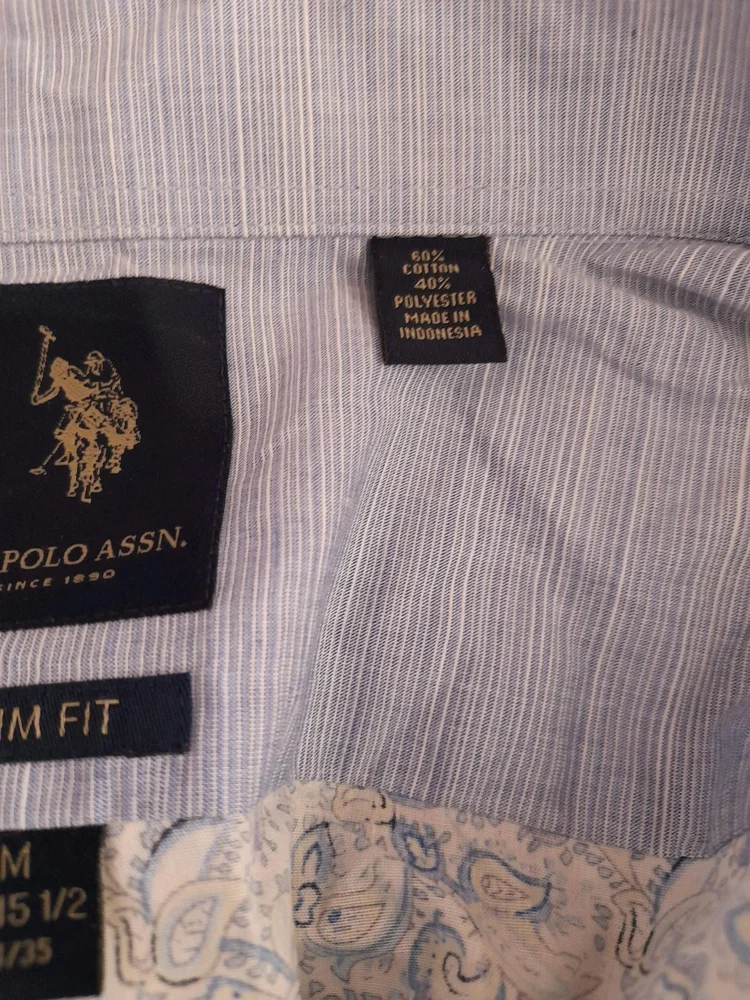 U.S. Polo Assn. Shirts, Excellent, size M, photo 5