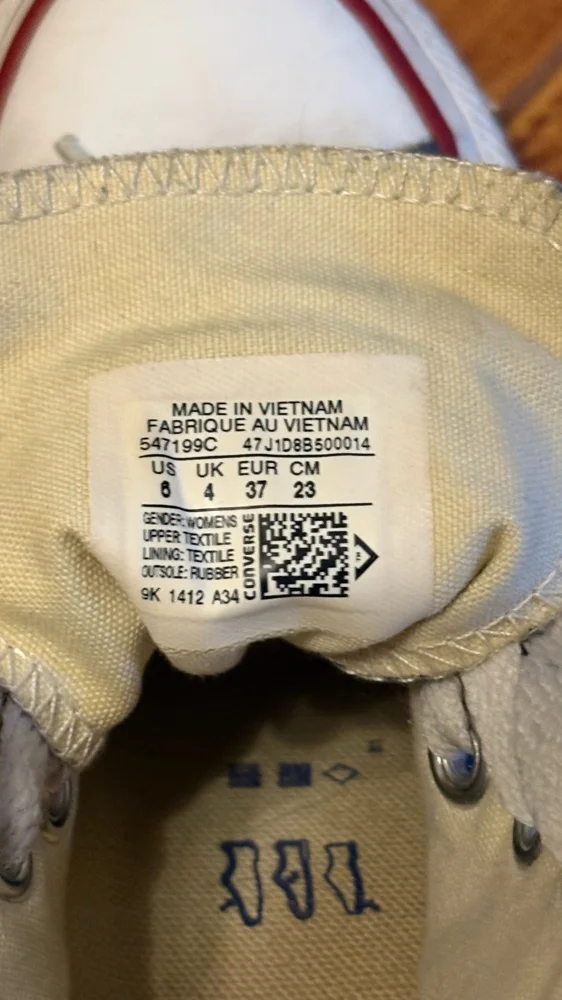 Converse سنيكرز، حالة جيدة جداً، مقاس 37، صورة 2