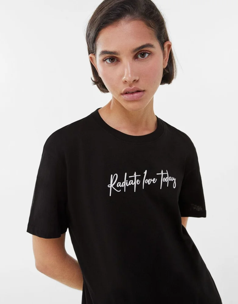 Bershka T-shirts, Very good, size M / 38 / 10, photo 2