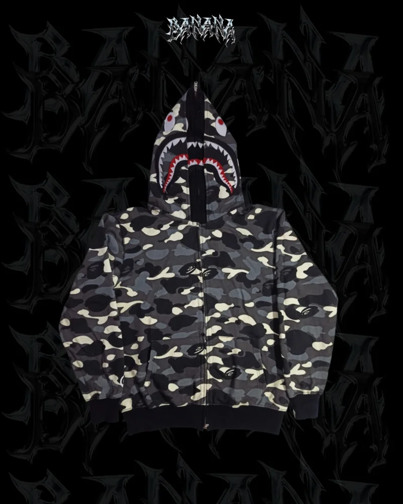 A Bathing Ape (BAPE) Hoodies, size L