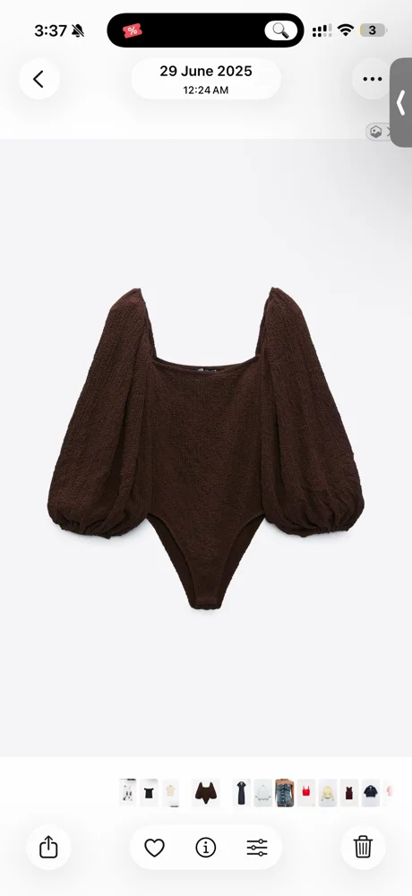 Zara Bodysuits