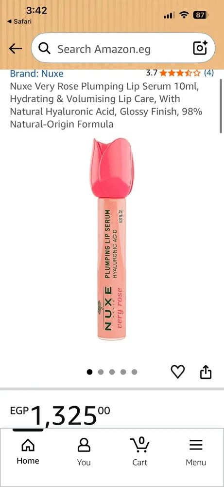 Nuxe Skin care