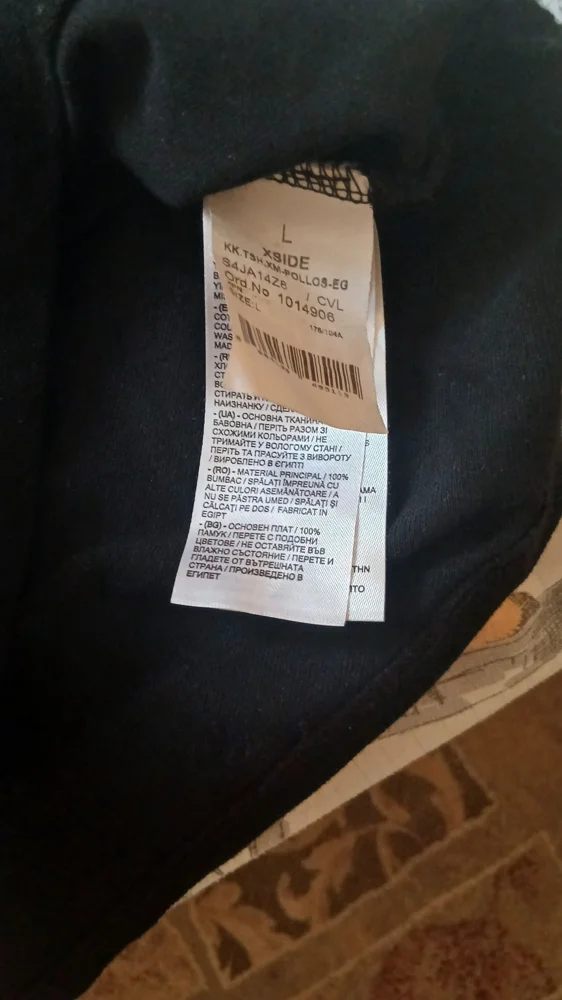 XSIDE Polo Shirts, Excellent, size L, photo 2