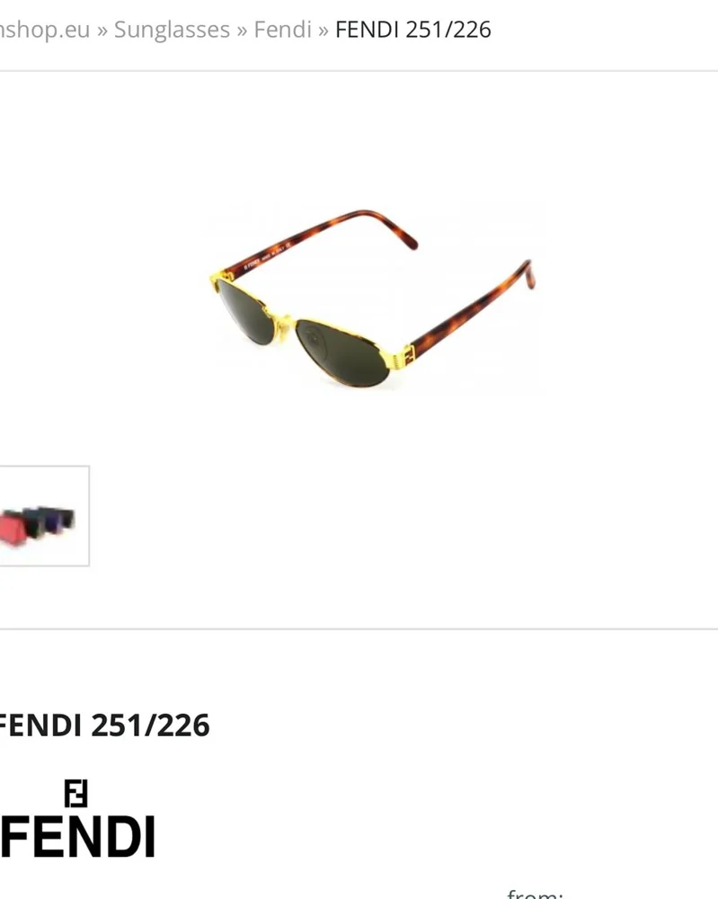 Fendi نضارات شمس