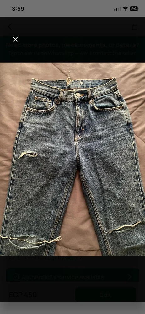 Pull & Bear Jeans, size S / 36 / 8, photo 3