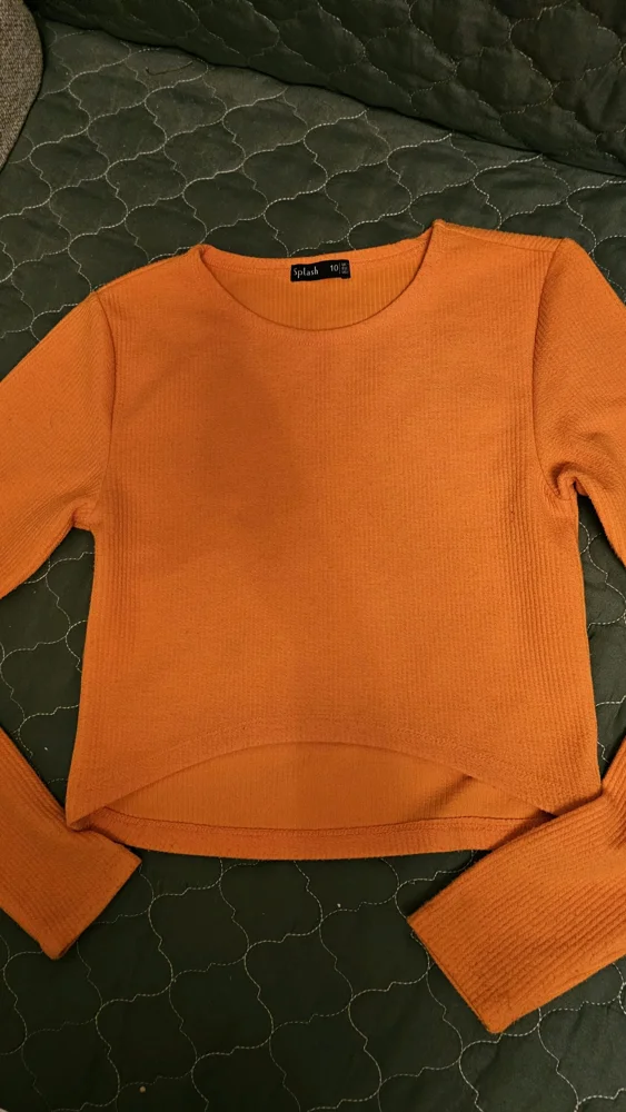 Splash Crop Tops