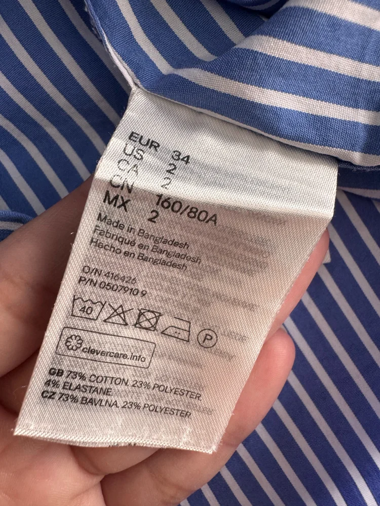 H&M Shirts, size XS / 34 / 6, photo 4