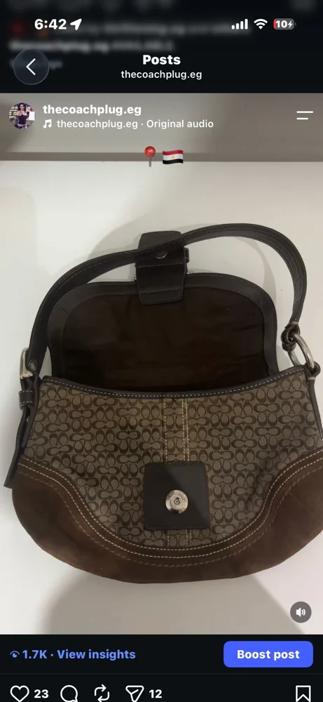 Coach Shoulder Bags, size Other, photo 5