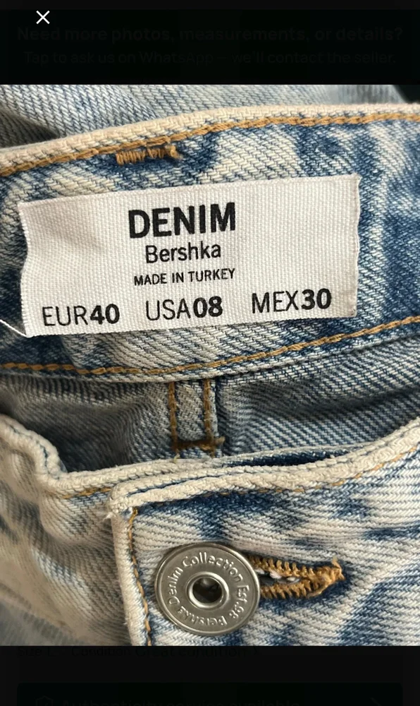 Bershka Jeans, size L / 40 / 12, photo 4