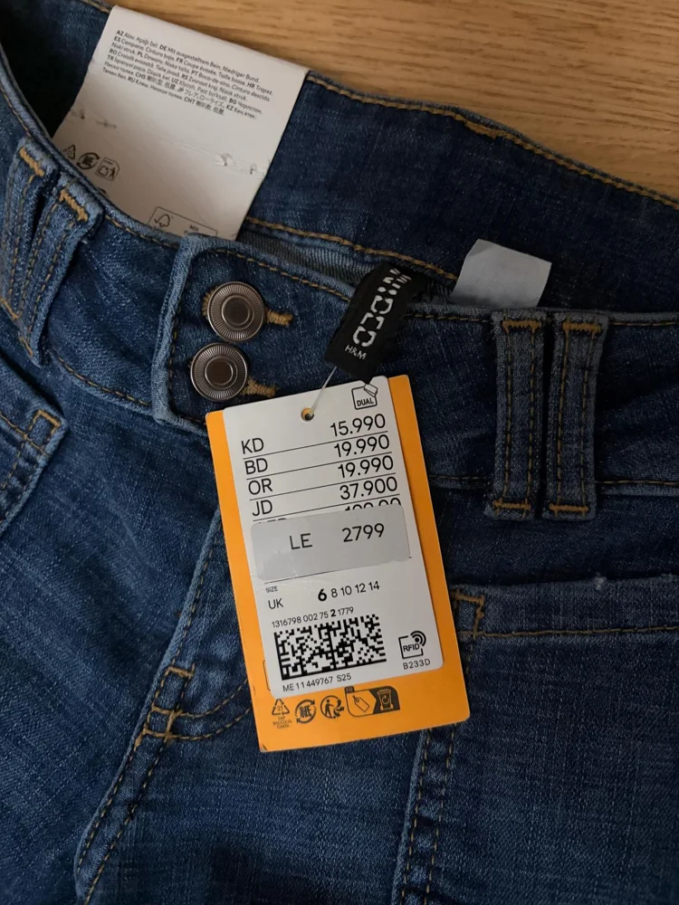 H&M Jeans, size XS / 34 / 6, photo 6