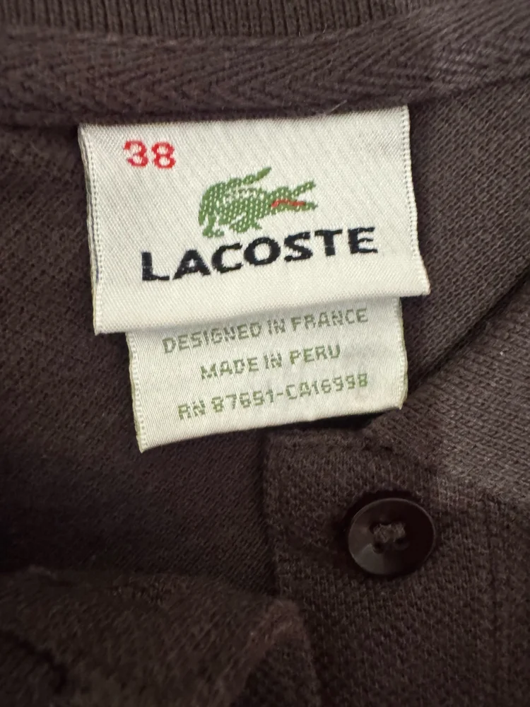 Lacoste T-shirts, size M / 38 / 10, photo 2