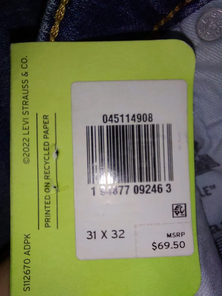 Levi Strauss & Co. Jeans, size Other, photo 5