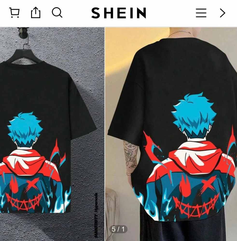 Shein T-shirts, size M, photo 4