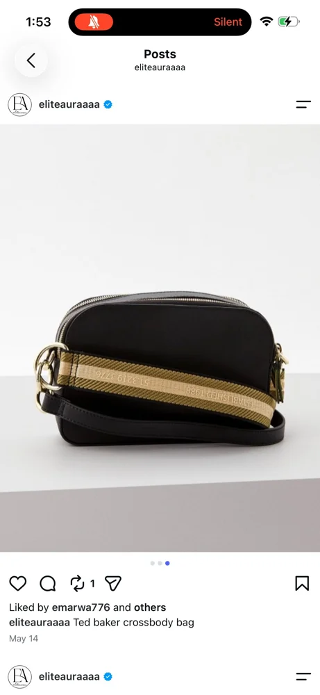 Ted Baker Cross-Body Bags, New with tags, photo 2