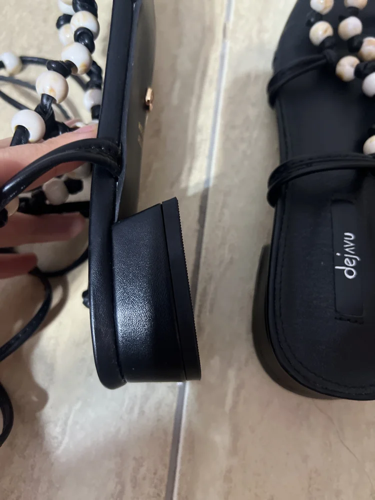 deja vu Sandals, Excellent, size 40, photo 3