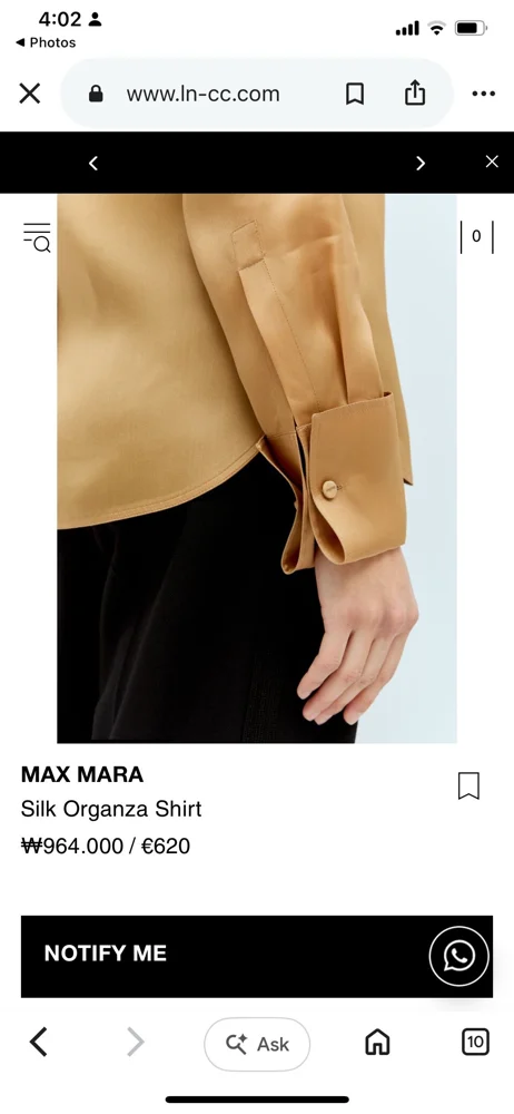 Max Mara Shirts, size S / 36 / 8, photo 3