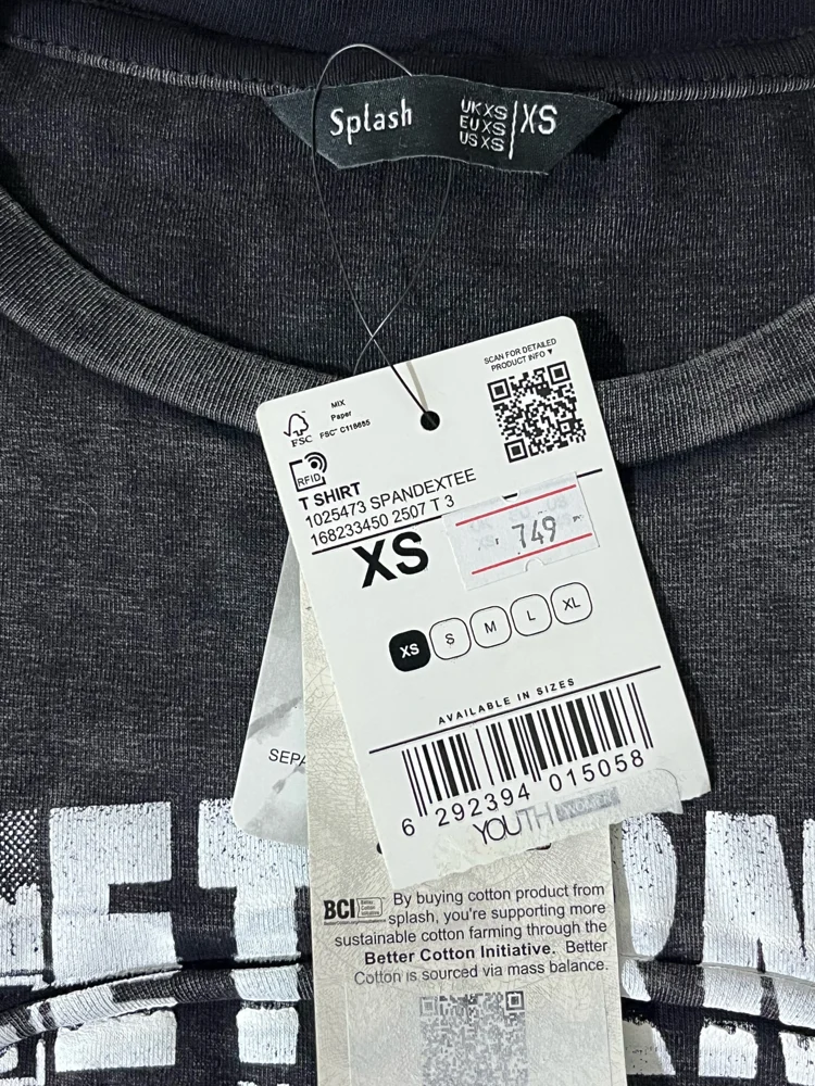 Splash T-shirts, New with tags, size XS / 34 / 6, photo 3