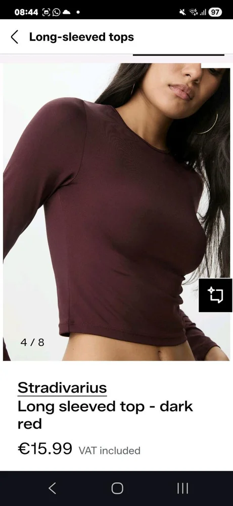 Stradivarius Long Sleeve, size S / 36 / 8, photo 5