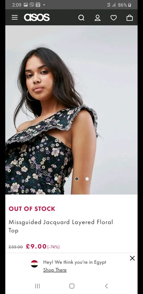 Missguided Cami Tops
