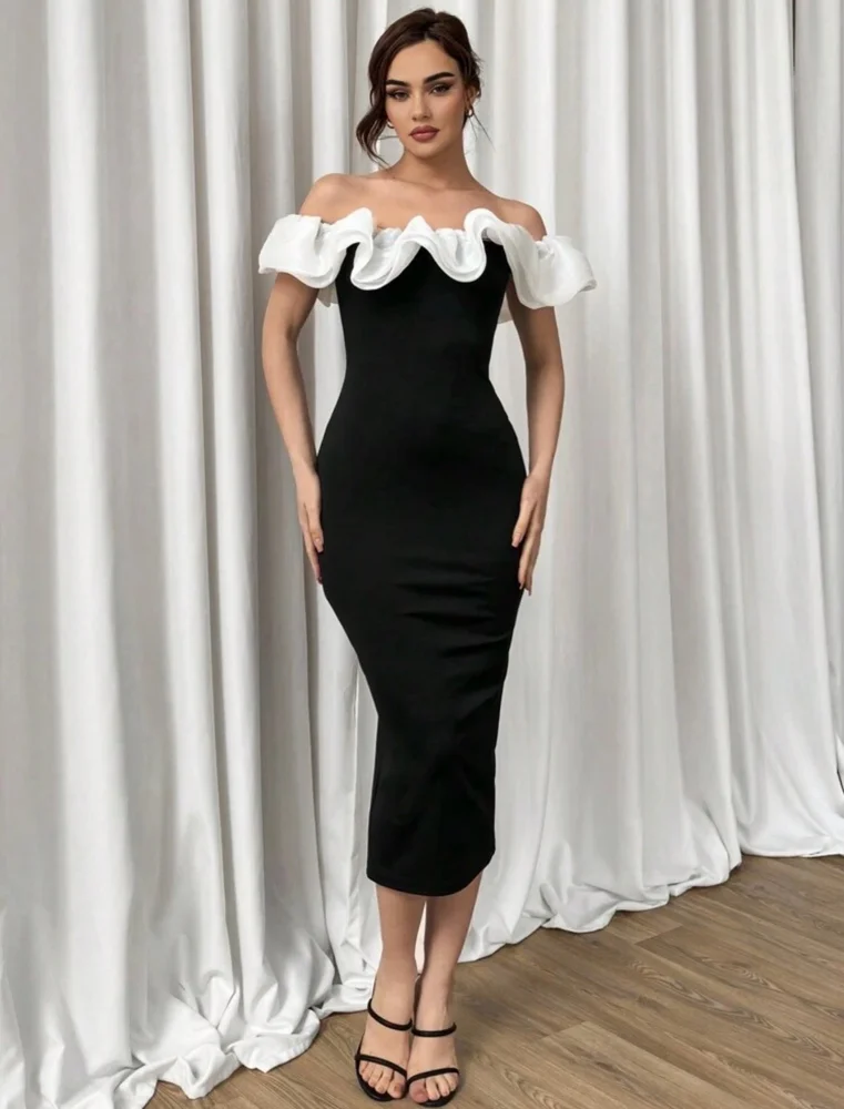 Shein Midi Dresses, size XL / 42 / 14, photo 2