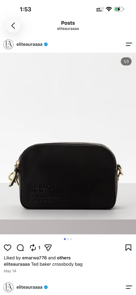 Ted Baker Cross-Body Bags, New with tags, photo 3