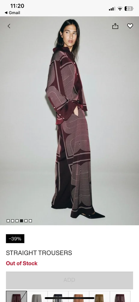 H&M Pants, size S / 36 / 8, photo 3