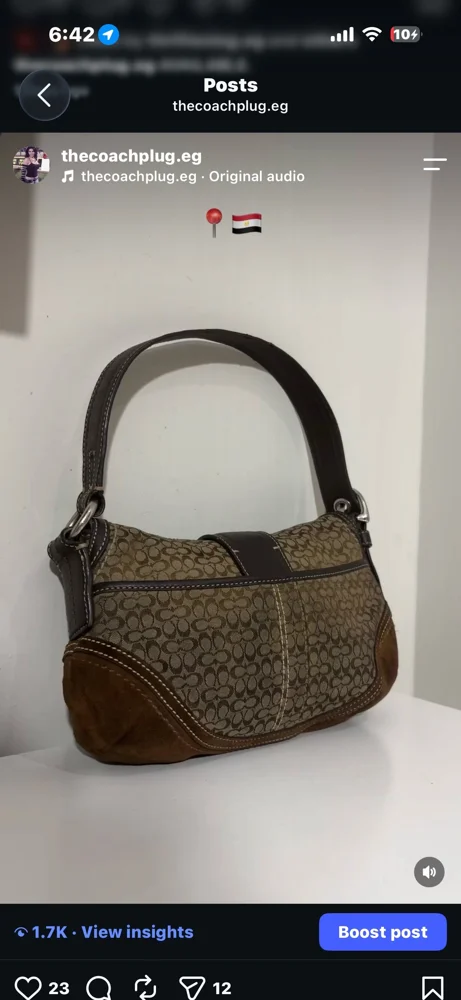 Coach Shoulder Bags, size Other, photo 2