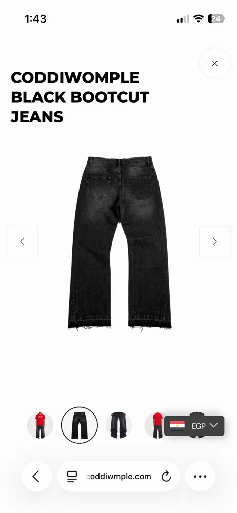 local brands Jeans, size W32, photo 2