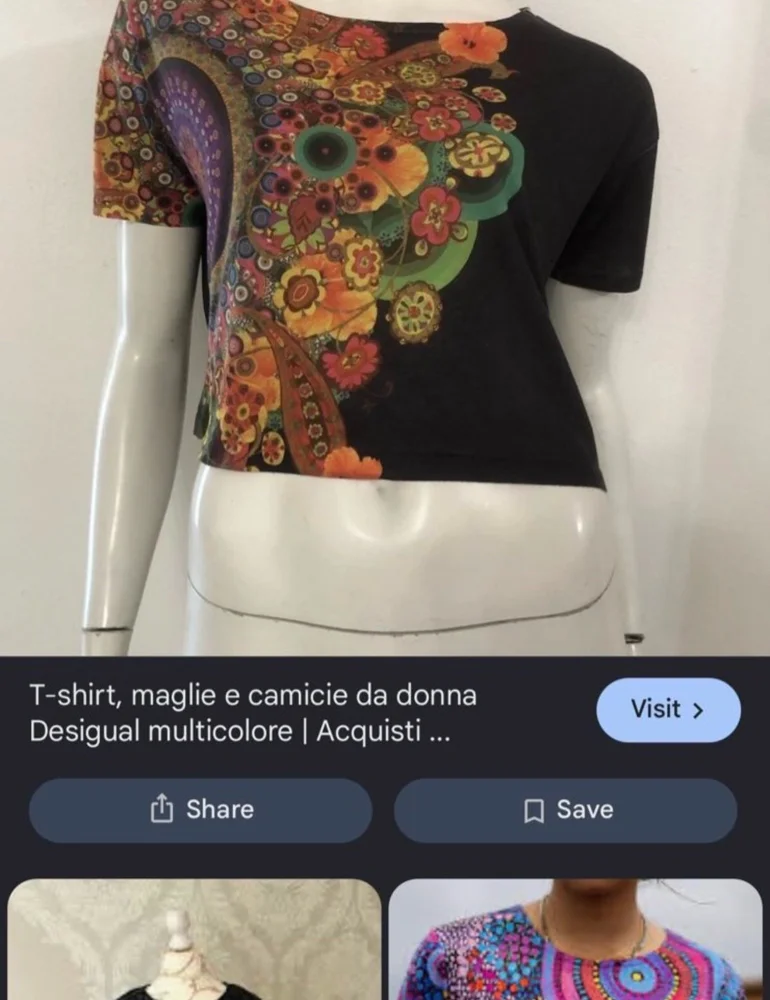 Desigual Crop Tops, Very good, size S / 36 / 8, photo 3
