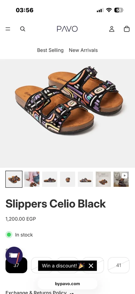 Sandals, size 37, photo 2