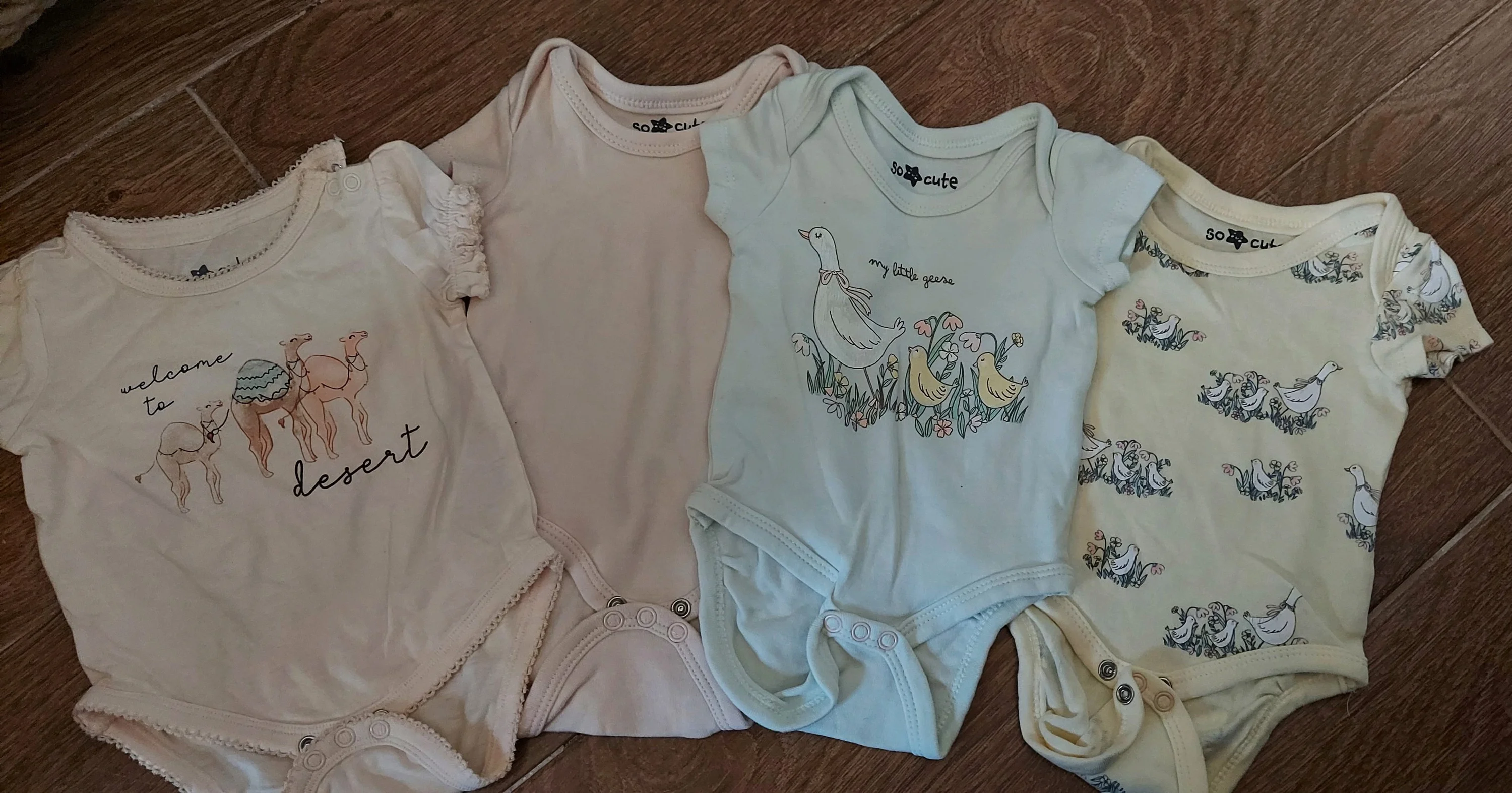 So Cute Rompers, size 1–3m, photo 1