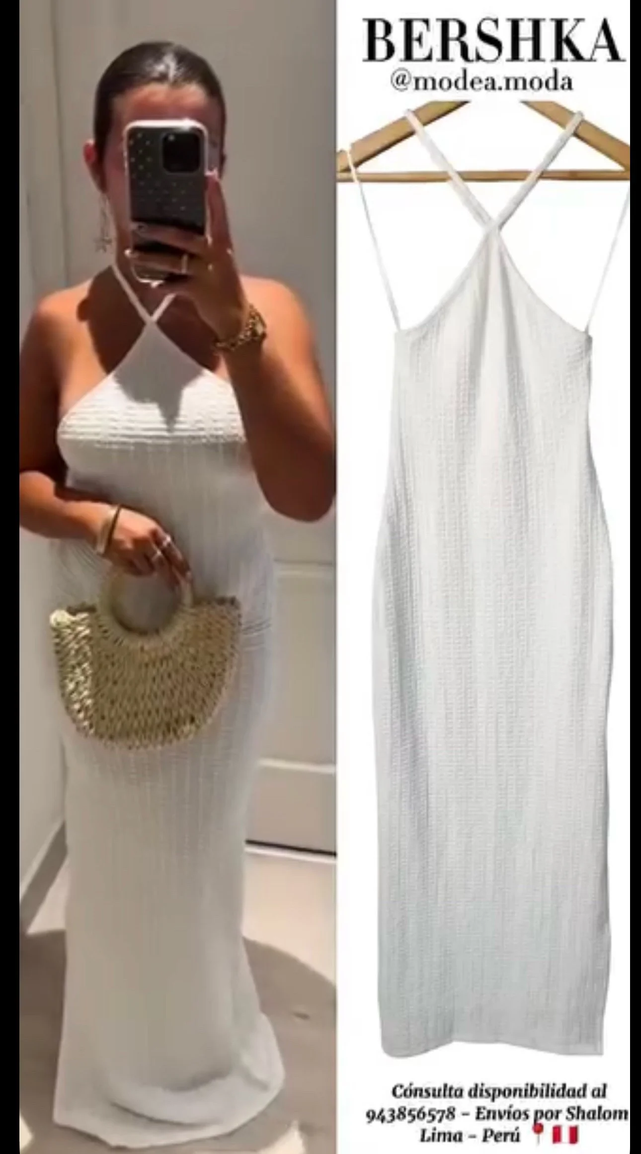 Bershka Maxi Dresses, size S / 36 / 8, photo 1