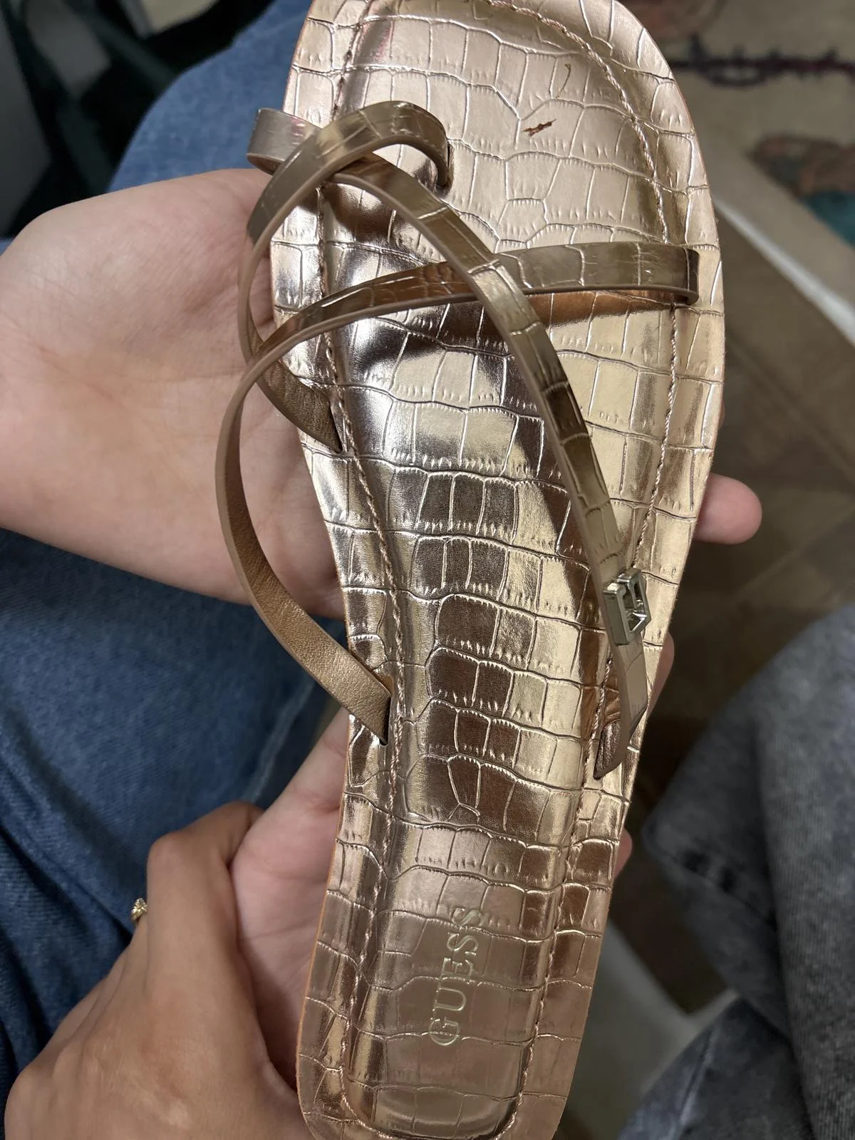 GUESS Flip-flops, size 38, photo 1